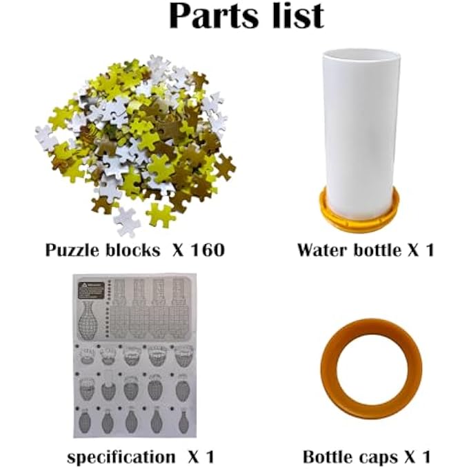 3D VASE PUZZLE TOY: DIVE INTO A WORLD OF FUN AND CREATIVITY AS YOU PIECE TOGETHER EACH ELEMENT, CRAFTING A BEAUTIFUL VASE THAT DOUBLES AS A STRESS - RELIEVING OUTLET - Image 4